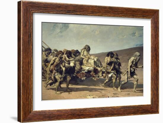 Cain, No, 21 the Conscience, from 'The Legend of the Centuries', 1880-Fernand Cormon-Framed Giclee Print