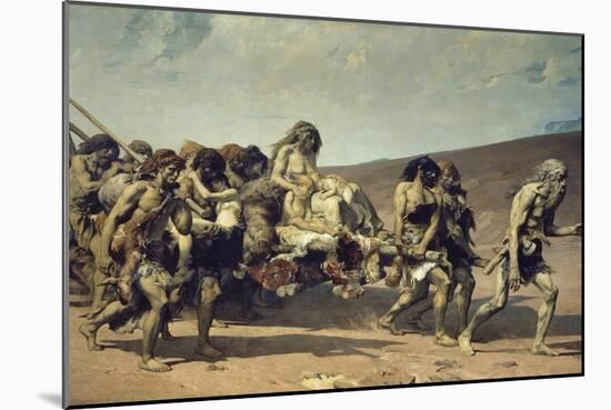 Cain, No, 21 the Conscience, from 'The Legend of the Centuries', 1880-Fernand Cormon-Mounted Giclee Print