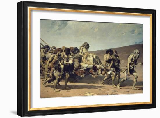 Cain, No, 21 the Conscience, from 'The Legend of the Centuries', 1880-Fernand Cormon-Framed Giclee Print