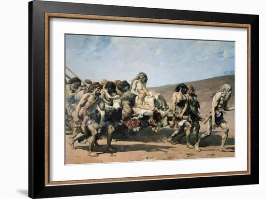 Cain, No. 21 the Conscience, from The Legend of the Centuries by Victor Hugo, 1859, 1880-Fernand Cormon-Framed Giclee Print