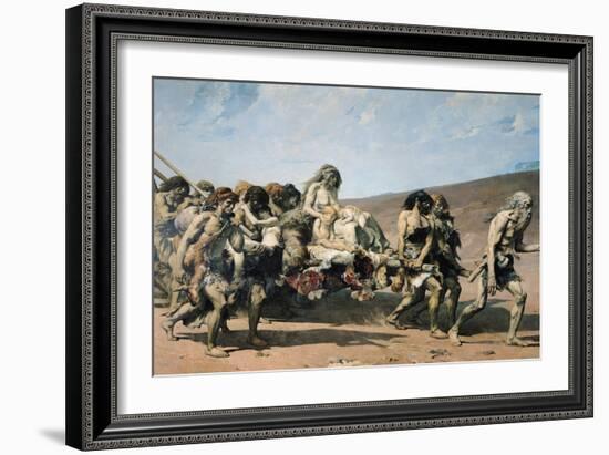 Cain, No. 21 the Conscience, from The Legend of the Centuries by Victor Hugo, 1859, 1880-Fernand Cormon-Framed Giclee Print