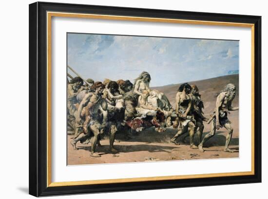Cain, No. 21 the Conscience, from The Legend of the Centuries by Victor Hugo, 1859, 1880-Fernand Cormon-Framed Giclee Print