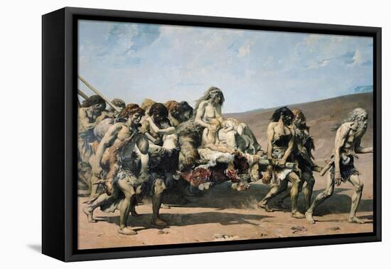 Cain, No. 21 the Conscience, from The Legend of the Centuries by Victor Hugo, 1859, 1880-Fernand Cormon-Framed Premier Image Canvas