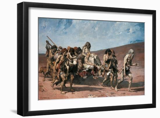 Cain-Fernand Cormon-Framed Art Print