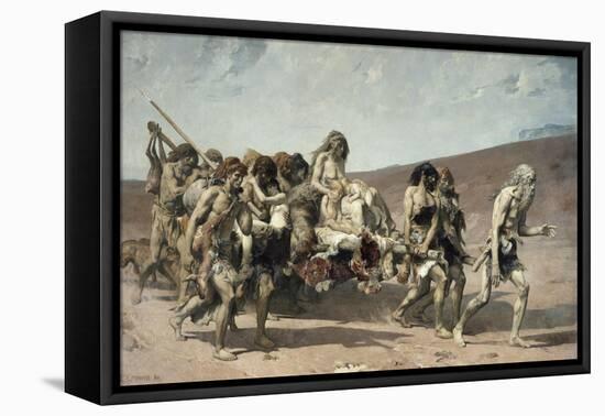 Caïn-Fernand Cormon-Framed Premier Image Canvas