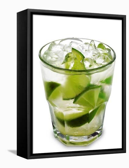 Caipirinha - National Cocktail Of Brazil Made With Cachaca, Sugar And Lime-svry-Framed Premier Image Canvas