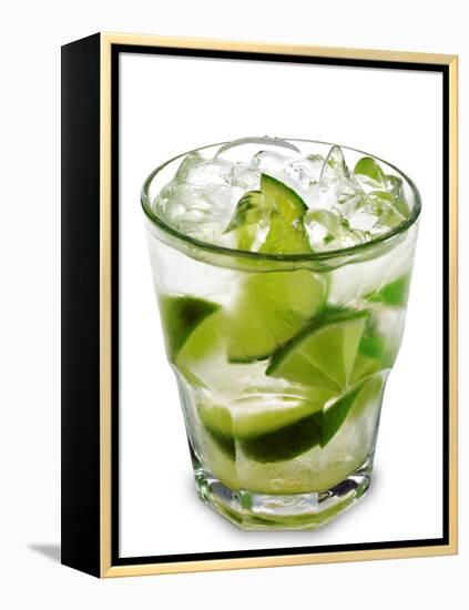 Caipirinha - National Cocktail Of Brazil Made With Cachaca, Sugar And Lime-svry-Framed Premier Image Canvas