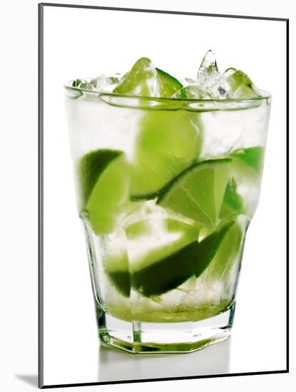 Caipirinha - National Cocktail Of Brazil Made With Cachaca, Sugar And Lime-svry-Mounted Photographic Print