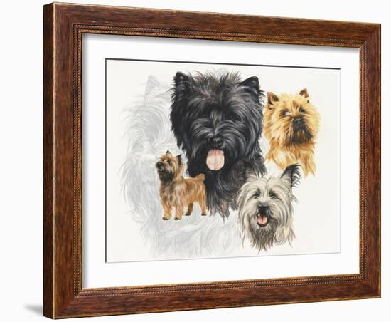 Cairn Terrier-Barbara Keith-Framed Giclee Print