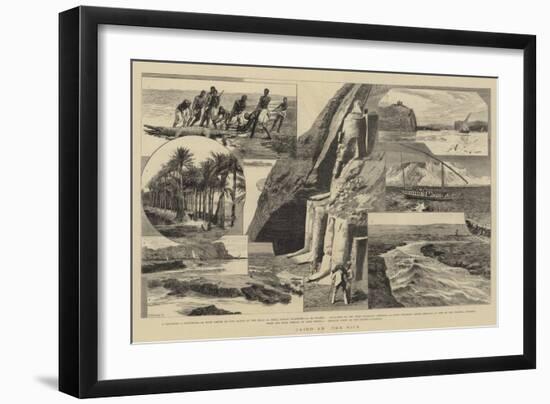 Cairo and the Nile-William Lionel Wyllie-Framed Giclee Print