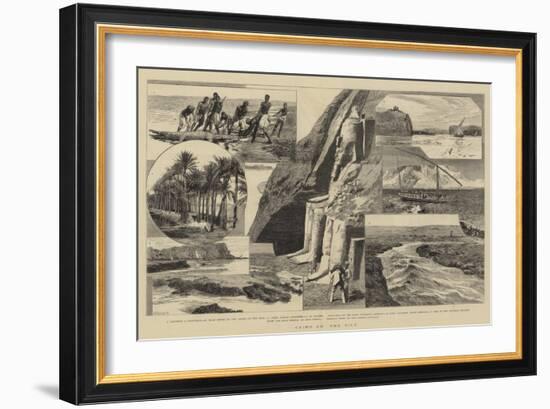 Cairo and the Nile-William Lionel Wyllie-Framed Giclee Print