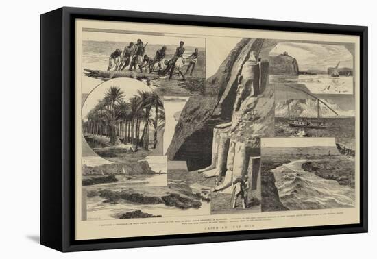 Cairo and the Nile-William Lionel Wyllie-Framed Premier Image Canvas