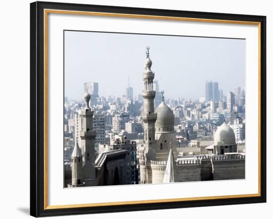 Cairo City, the Mosque of Sultan Hassan-null-Framed Photographic Print