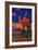 Cairo, Egypt - French Airline Promotional Poster-Lantern Press-Framed Art Print