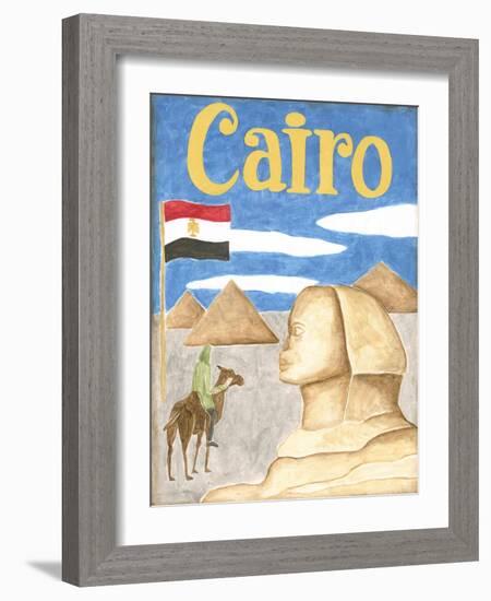 Cairo-Megan Meagher-Framed Art Print