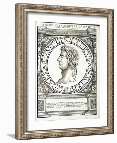 Caius Caligula-Hans Rudolf Manuel Deutsch-Framed Giclee Print