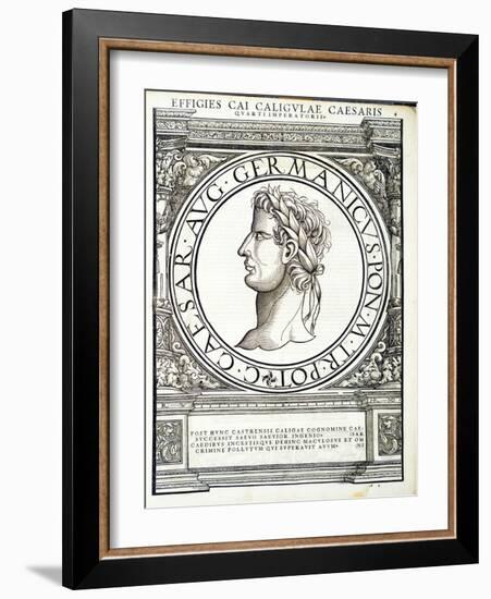 Caius Caligula-Hans Rudolf Manuel Deutsch-Framed Giclee Print