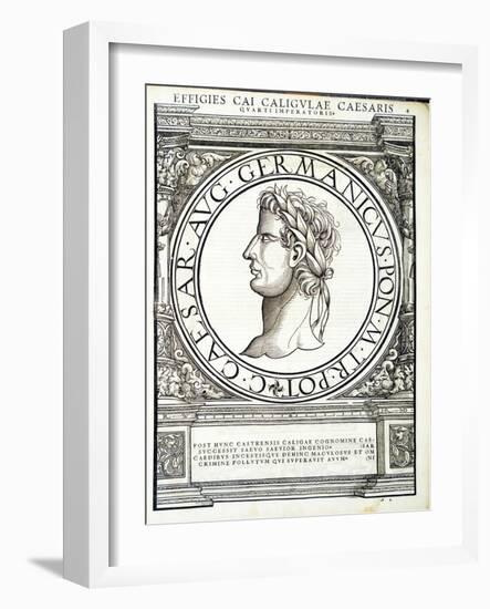 Caius Caligula-Hans Rudolf Manuel Deutsch-Framed Giclee Print