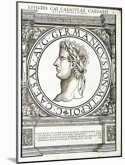Caius Caligula-Hans Rudolf Manuel Deutsch-Mounted Giclee Print
