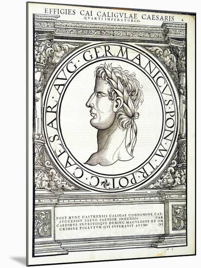 Caius Caligula-Hans Rudolf Manuel Deutsch-Mounted Premium Giclee Print