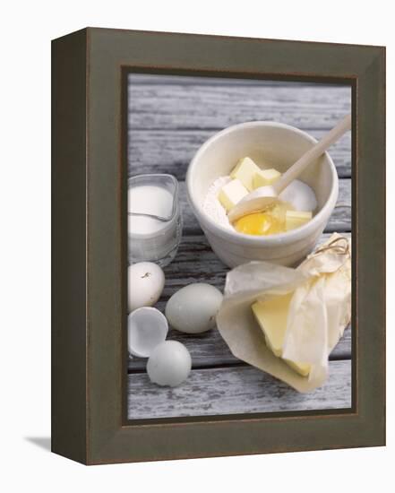 Cake Ingredients-Bayside-Framed Premier Image Canvas