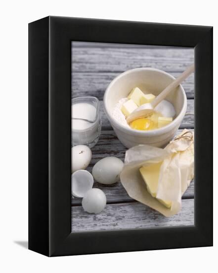 Cake Ingredients-Bayside-Framed Premier Image Canvas