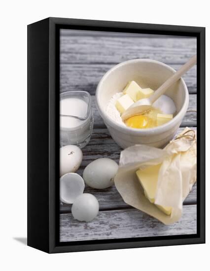 Cake Ingredients-Bayside-Framed Premier Image Canvas