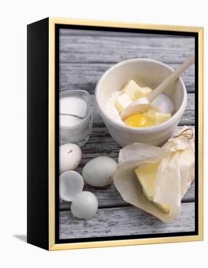 Cake Ingredients-Bayside-Framed Premier Image Canvas