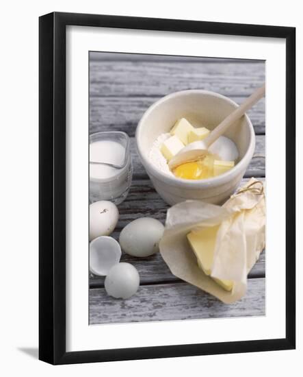 Cake Ingredients-Bayside-Framed Photographic Print