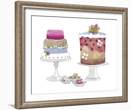 Cake Party-Sandra Jacobs-Framed Giclee Print