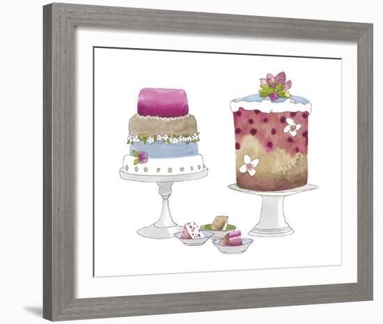 Cake Party-Sandra Jacobs-Framed Giclee Print