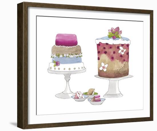 Cake Party-Sandra Jacobs-Framed Giclee Print