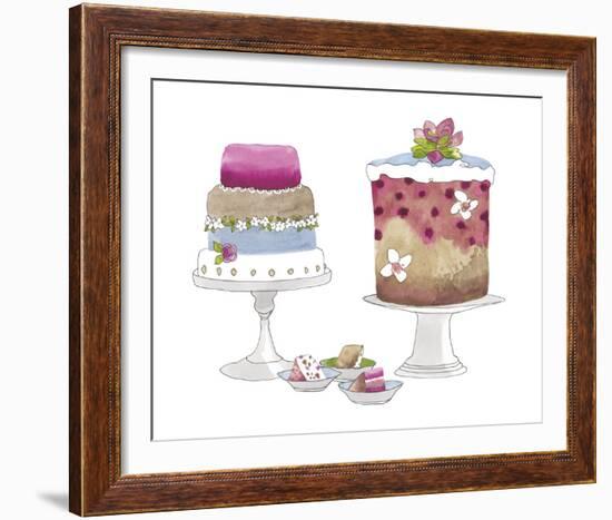 Cake Party-Sandra Jacobs-Framed Giclee Print
