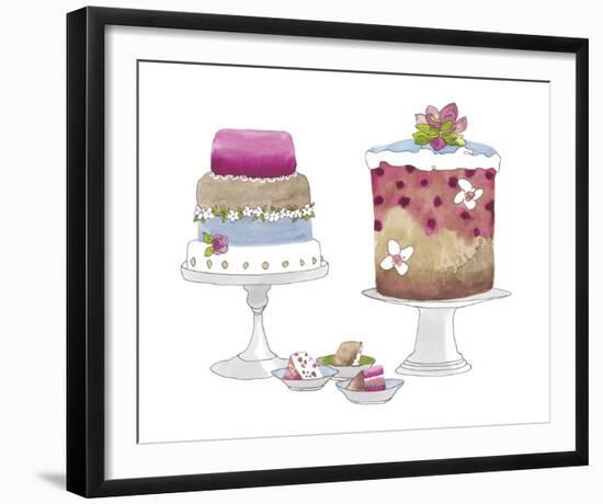 Cake Party-Sandra Jacobs-Framed Giclee Print