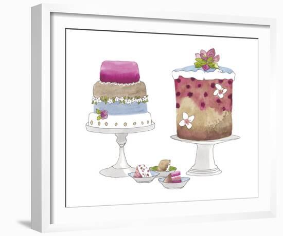 Cake Party-Sandra Jacobs-Framed Giclee Print