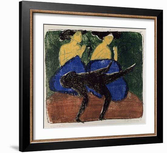 Cake Walk-Ernst Ludwig Kirchner-Framed Art Print