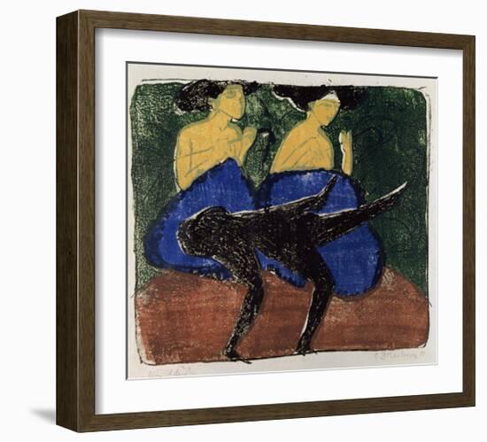 Cake Walk-Ernst Ludwig Kirchner-Framed Art Print