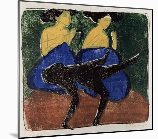 Cake Walk-Ernst Ludwig Kirchner-Mounted Art Print