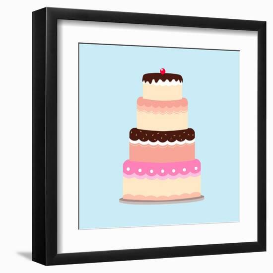 Cake-Rudall30-Framed Art Print