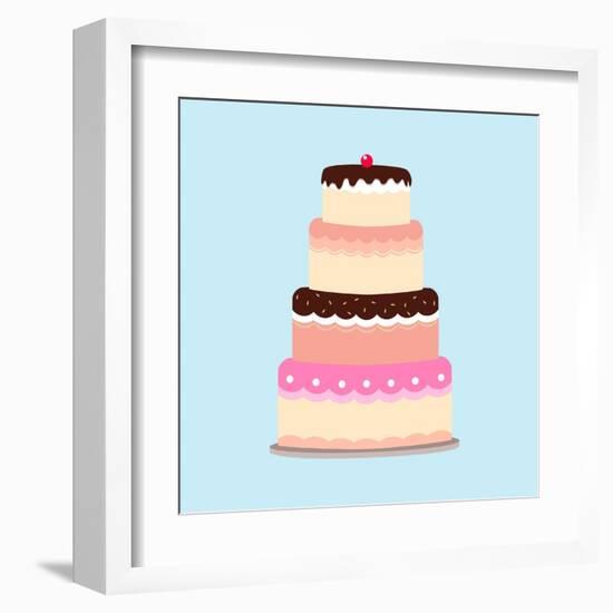 Cake-Rudall30-Framed Art Print