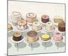 Cakes, 1963-Wayne Thiebaud-Mounted Art Print