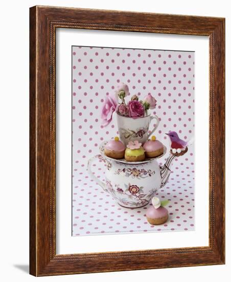 Cakes and Bird-Louis Gaillard-Framed Art Print