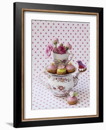 Cakes and Bird-Louis Gaillard-Framed Art Print