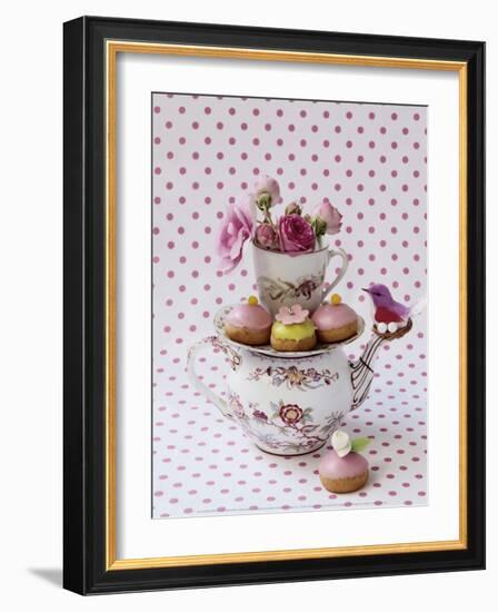 Cakes and Bird-Louis Gaillard-Framed Art Print