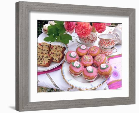 Cakes for Afternoon Tea-Tony Craddock-Framed Photographic Print