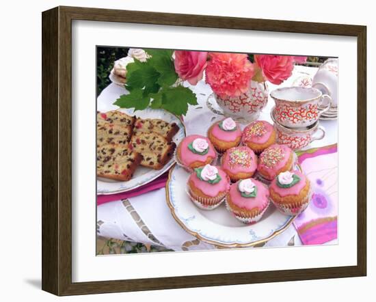 Cakes for Afternoon Tea-Tony Craddock-Framed Photographic Print