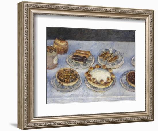 Cakes; Gateaux-Gustave Caillebotte-Framed Giclee Print