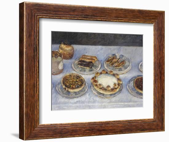 Cakes; Gateaux-Gustave Caillebotte-Framed Giclee Print