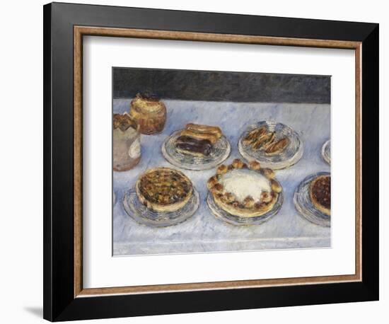 Cakes; Gateaux-Gustave Caillebotte-Framed Giclee Print