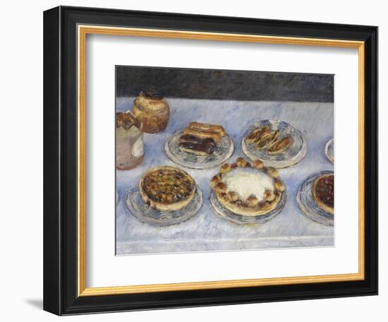 Cakes; Gateaux-Gustave Caillebotte-Framed Giclee Print